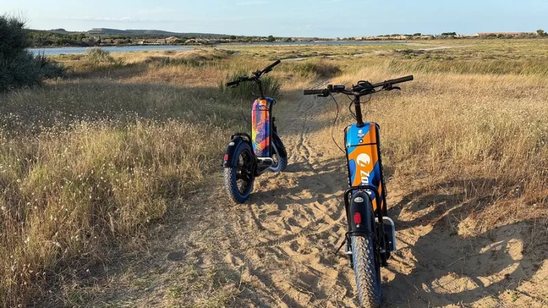 Location de trottinettes électriques pour sortie en famille, Toulouse, E-TROTT LAURAGAIS