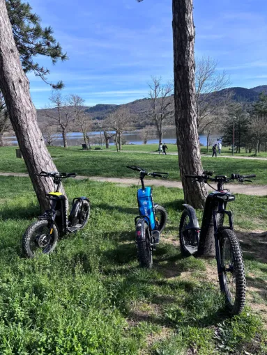 Activité insolite près de Toulouse : une idée sortie week-end ou semaine au lac de Saint-Ferréol à Revel, Toulouse, E-TROTT LAURAGAIS