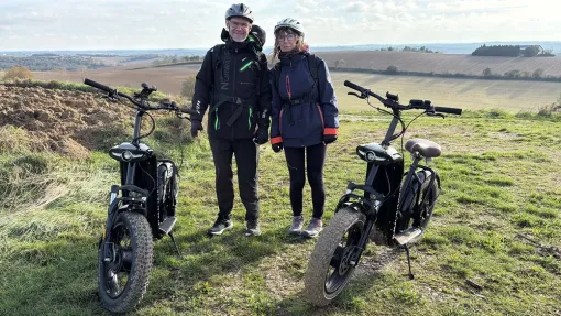 Petite balade en trottinette ZOSH dans la campagne Lauragaise, Toulouse, E-TROTT LAURAGAIS