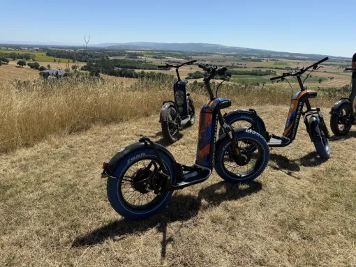 Balade en trottinette tout terrain à Castanet Tolosan, Toulouse, E-TROTT LAURAGAIS