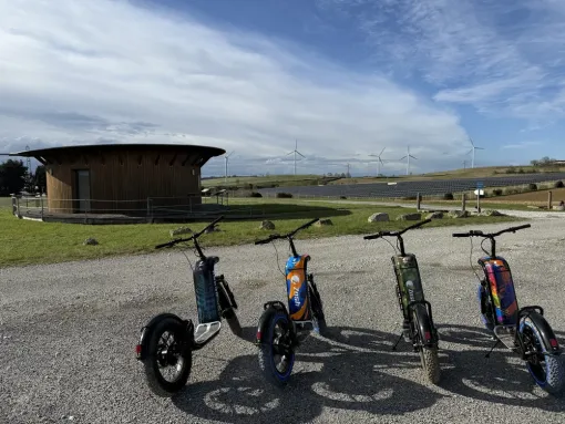 Louez vos vélos ou vos trottinettes au camping du Radel à Avignonet-Lauragais, Toulouse, E-TROTT LAURAGAIS